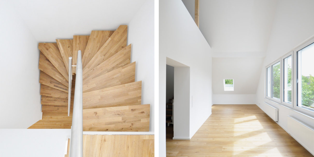 Mehrfamilienhaus_Muenster_Anbau_Holztreppe_Maisonette_Steinweg_Claus_Architekten