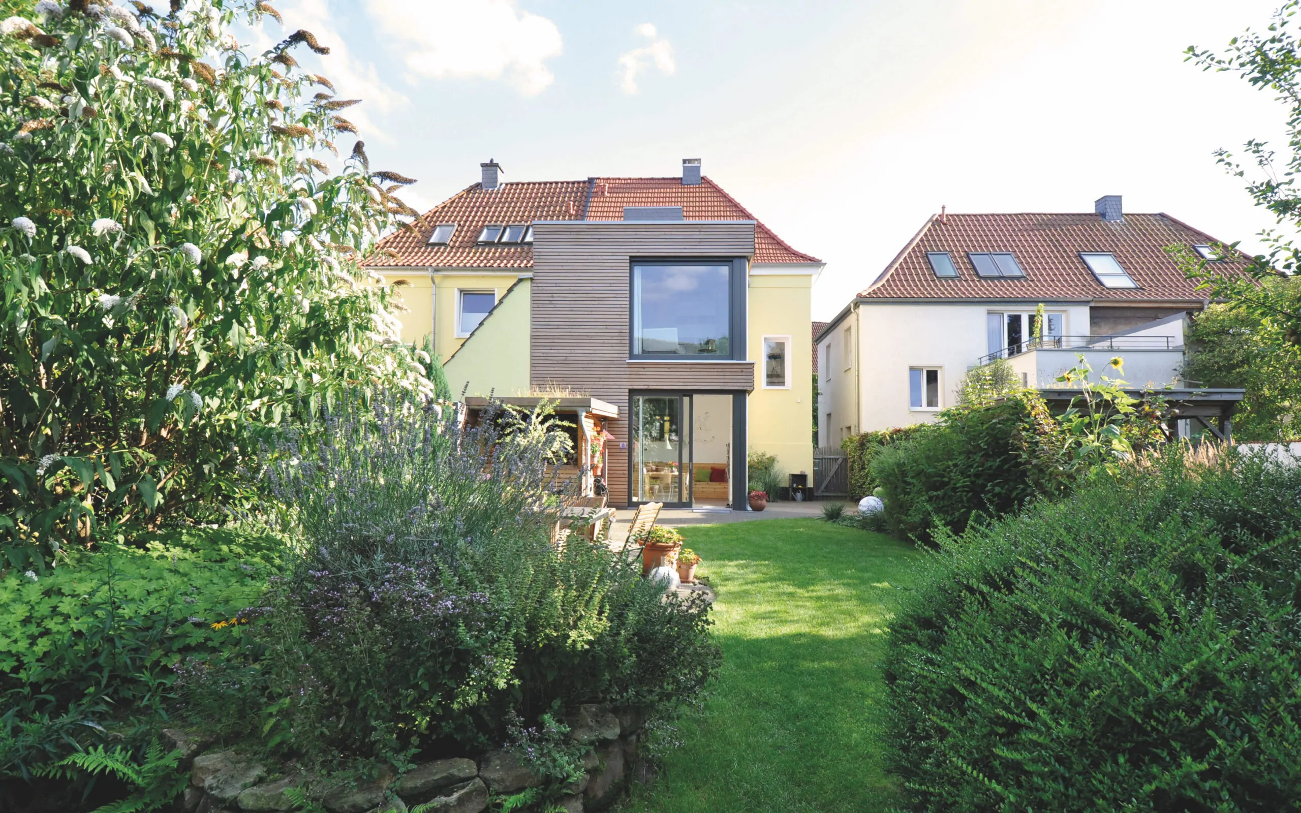 Hausanbau aus Holz in Münster