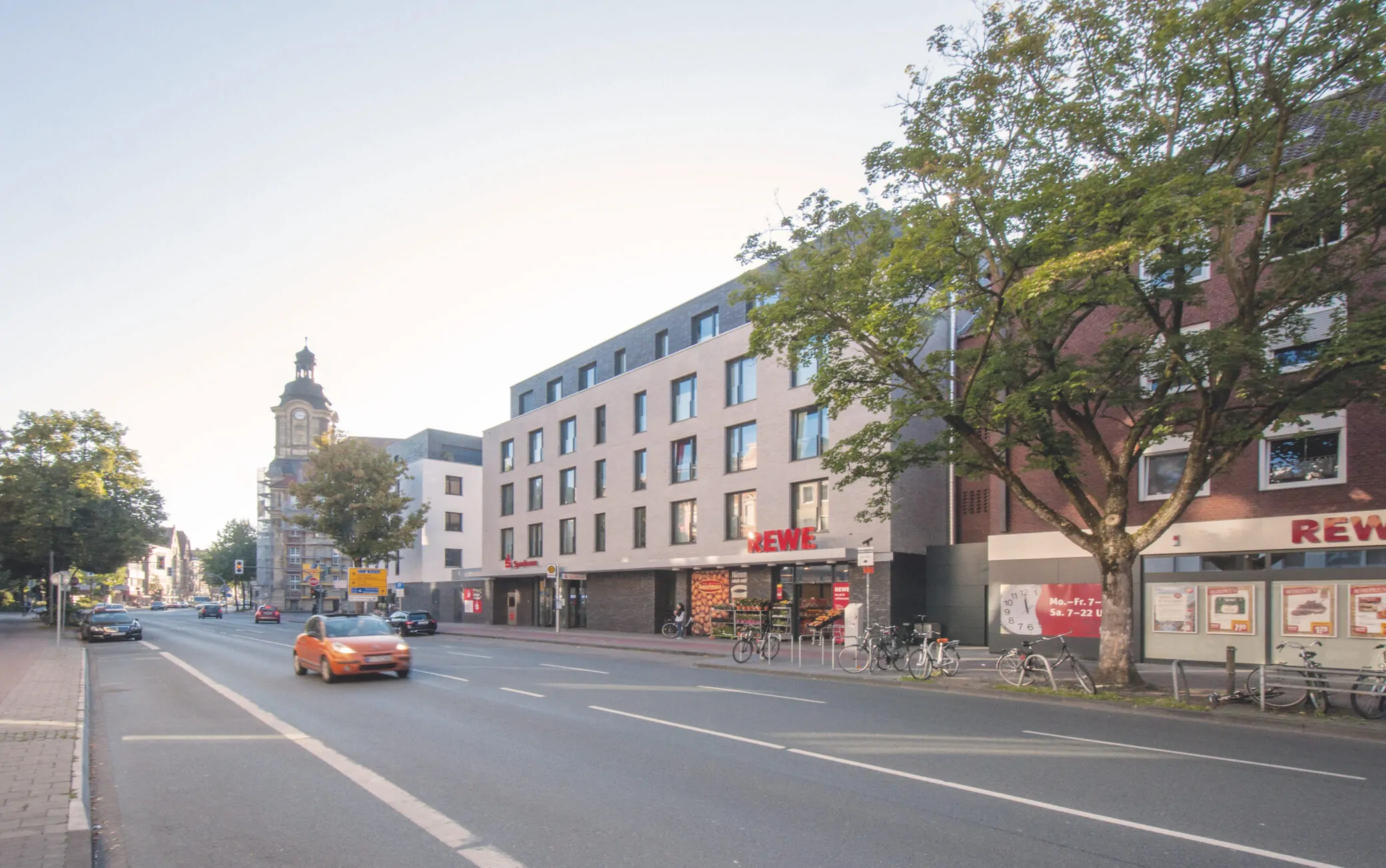 Wohn- und Geschäftshaus Warendorfer Straße Münster, Entwurf: Kötter Architekten BDA